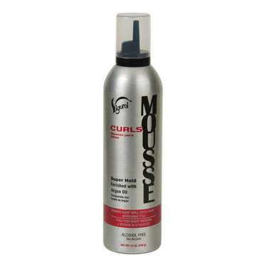 Vigorol Super Hold Mousse – 12 oz - ANNS BEAUTY SUPPLY